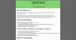 Desktop Screenshot of digitalis.de